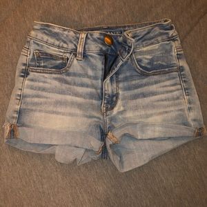 American Eagle shortie jean shorts